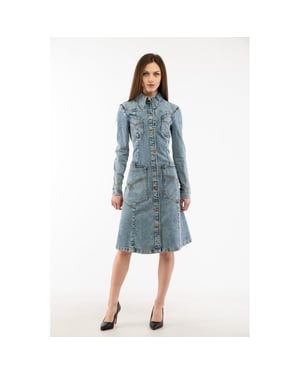 Moschino Multicolor Katoenen Casual Jurk