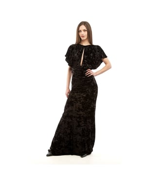 Moschino Svart Polyester Avslappnad Klänning