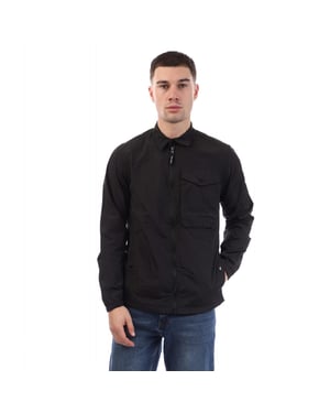 Weekend Offender Heren Granville Overhemd (Zwart)