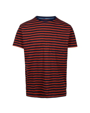 Trespass Heren Mahe Gestreept T-Shirt (Oranje)