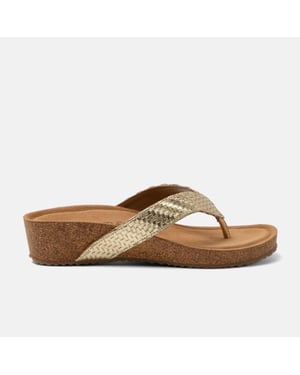 Lazamani La75909 leila toe wedge