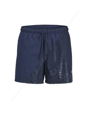 Jack & Jones Heren zwemshort jpstmaui splash magic donker
