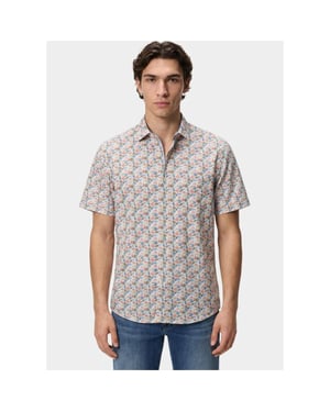 R.B. Boston Overhemd korte mouw heren marshall ss button down 616670/319