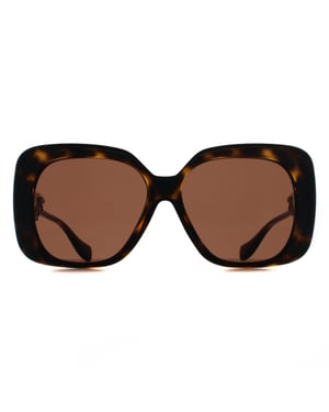 Versace Square Womens Havana Dark Brown VE4499U