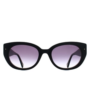 Ted Baker Oval Womens Gloss Black Grey Gradient TB1737
