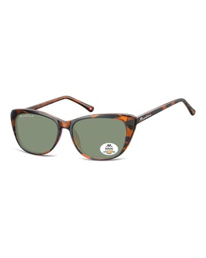 Montana Cat Eye Womens Tortoise G15 Green Polarized MP42
