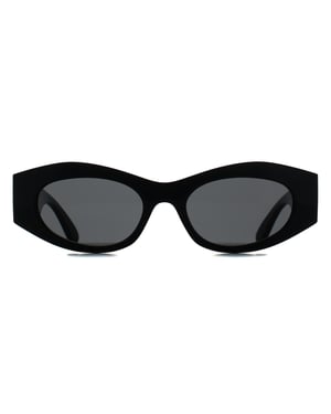Versace Cat Eye Womens Black Dark Grey VE4480U