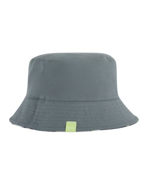 Regatta Kinder/Kinder Camo Omkeerbare Emmer Hoed (Camo Groen/Donker Storm)
