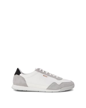 Men's Boss Titanium Sl Trainers in White