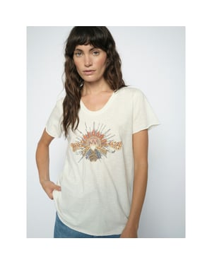 Mos Mosh 180110 180 mosmosh mmtonia o-ss glam tee ecru