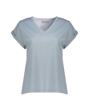 Geisha Shiny shirt 62351-24-blue