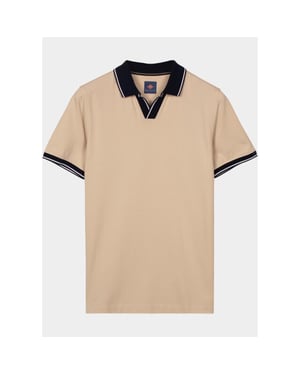 Baileys Polo heren poloshirt v-collar solid piqu 615217/81