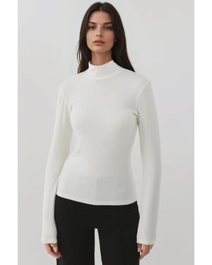 Ultra Zachte Aanraak Slim Fit Coltrui Gebreid Top
