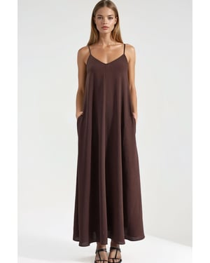 A-Form Maxi Jurk