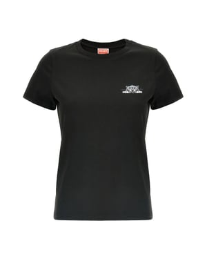 T-shirt met Happy Tiger-logo