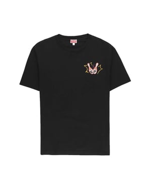 Oversized T-shirt met logo van het bowlingteam