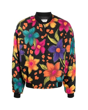 Teddy Fleurs crêpe jasje