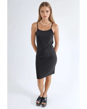 Gestrikte Bodycon Mini Jurk