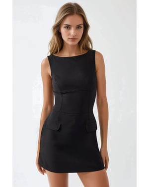 Aansluitende Mini-jurk met Shorts