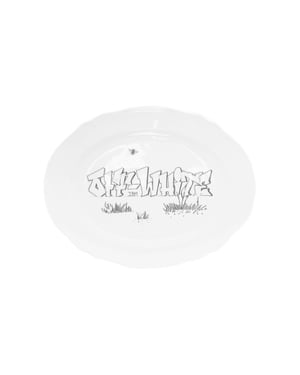 Off-White x Ginori 1735 Oval tallrik