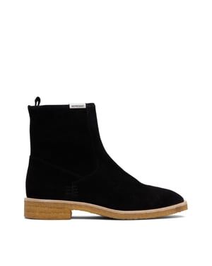 Chelsea boots van crêpe suède