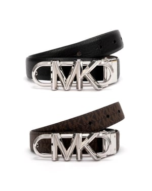 Vändbart monogrambälte