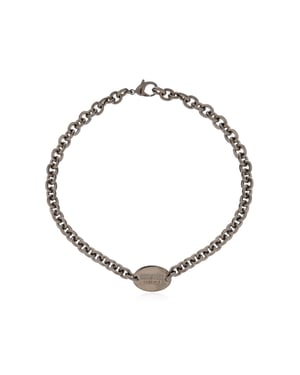 Ceresio 9-halsband med logotyp och etikett