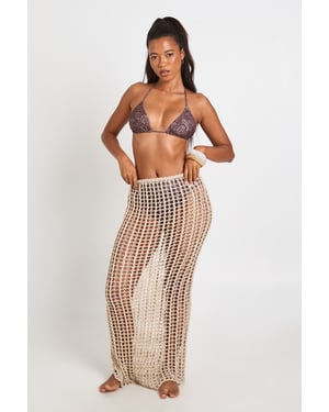 Crochet Maxi Beach Skirt