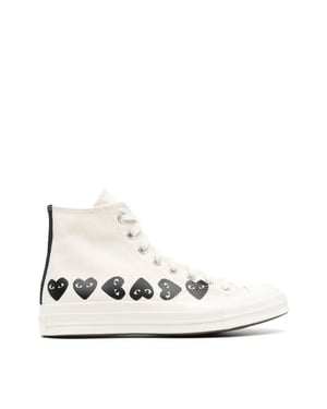 Comme des Garçons PLAY x Converse Chuck 70 Hi-sneakers