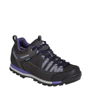 Women's Karrimor Spike Low 3 Lace-Up Low Top Sneakers in Black/Purple