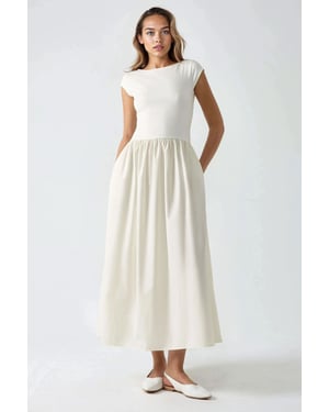 Contrast Midi-jurk