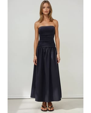 Strapless Maxi Jurk Details