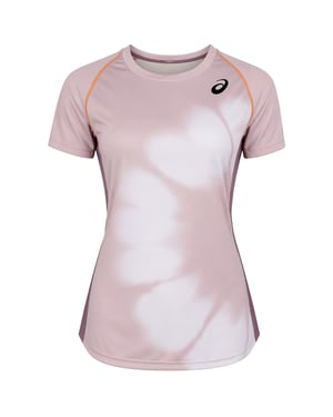 Asics Game Womens Pink Tennis T-Shirt