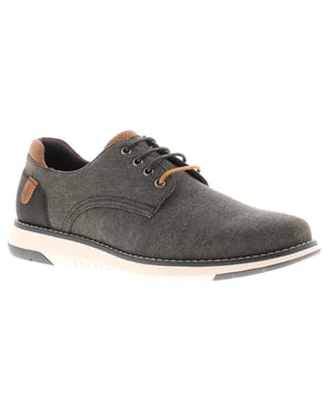 Hush Puppies Herrskor Canvas Memory Foam Bruce grå