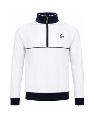 Sergio Tacchini Orion Mens White/Navy Track Top