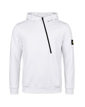 Lyle & Scott Angle Mens White Hoodie