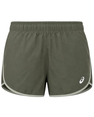 Asics 4inch Icon Womens Green Shorts