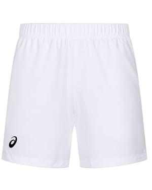 Asics 7inch Court Mens White Tennis Shorts