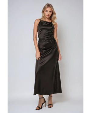 Satin Maxi Jurk