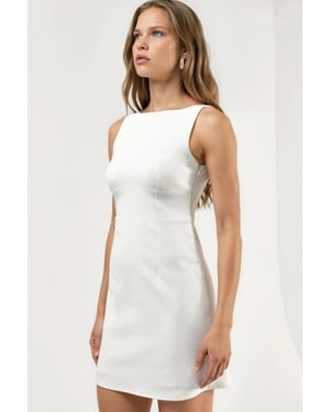 Rugdetail Mini-jurk