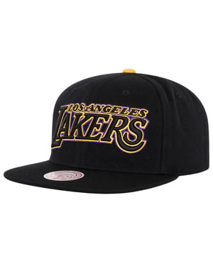 Mitchell & Ness NBA Los Angeles Lakers 2013 Draft Black Cap