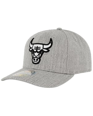 Mitchell & Ness NBA Chicago Bulls Outline Logo Grey Cap