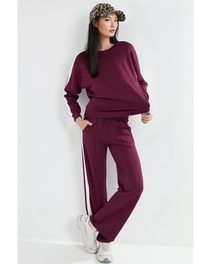 Modal Touch Regular Fit Sweatshirt och Byxor Set