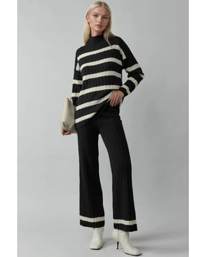 Gestreepte Trui & Broek Breisels Co-ord Set