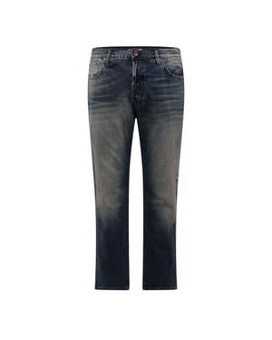 Men's Replay Sartoriale Relaxed Fit Straight Leg Jeans in Blue