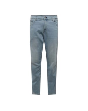 Men's Replay Sandot Tapered Fit Straight Leg Jeans in Blue