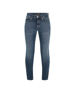 Men's Boss Delaware BC Slim Fit Jeans in Dark Blue