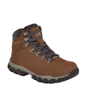 Men's Karrimor Mendip 3 Hiking Boots with Lug Sole in Dark Brown