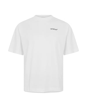 Men's Off White T Shirt in White