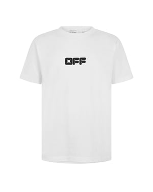Men's Off White Slim Fit T Shirt in White